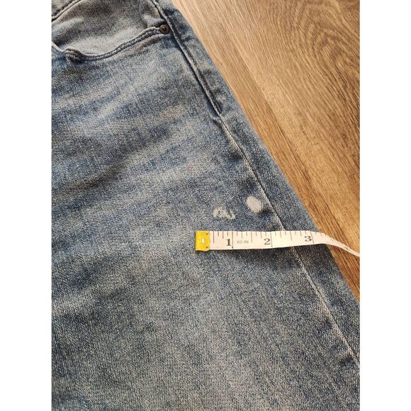 Mother 'The Double Dazzler In Lbo" womens Jeans 30x23.5 crop ankle straight fit - Picture 8 of 11